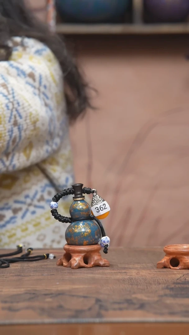 【闪购商品】362号-大漆开口小葫芦手捻