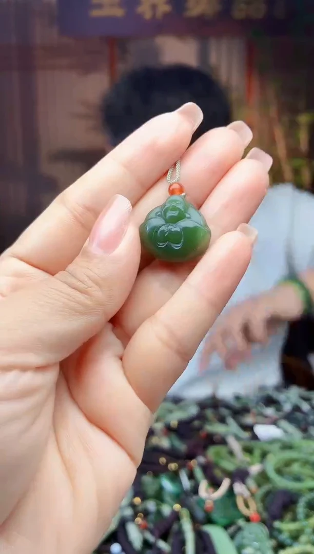 颈饰未镶嵌和田玉多样性发货拍一发一