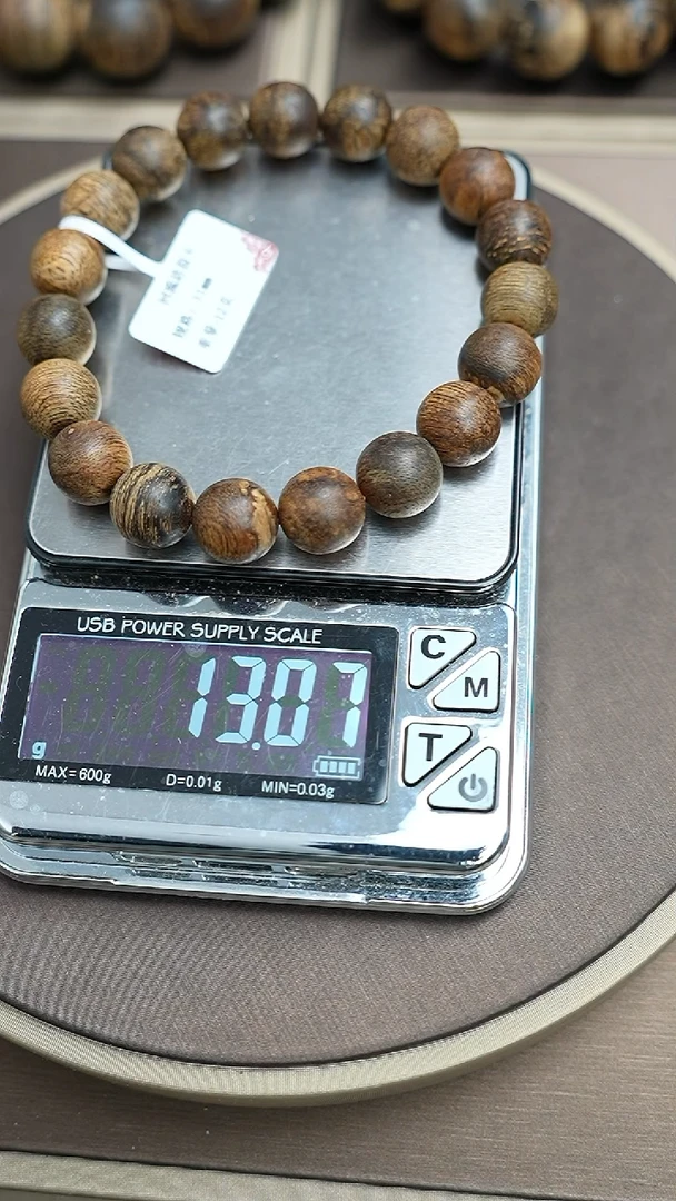 沉香手串回流达拉干沉香12克1.1手串单圈