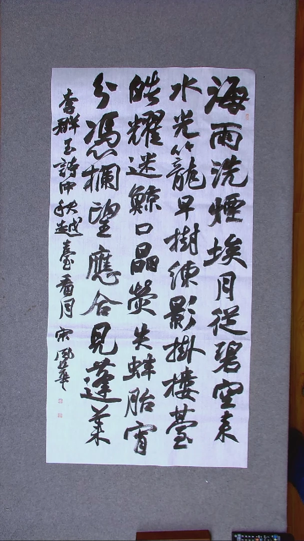 书法宋风华 山东德州 138*69八平尺