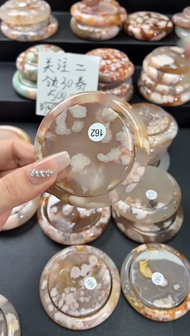 手镯玛瑙/玉髓未镶嵌石英质玉54圈(赠送镯心)圈口建议拍大