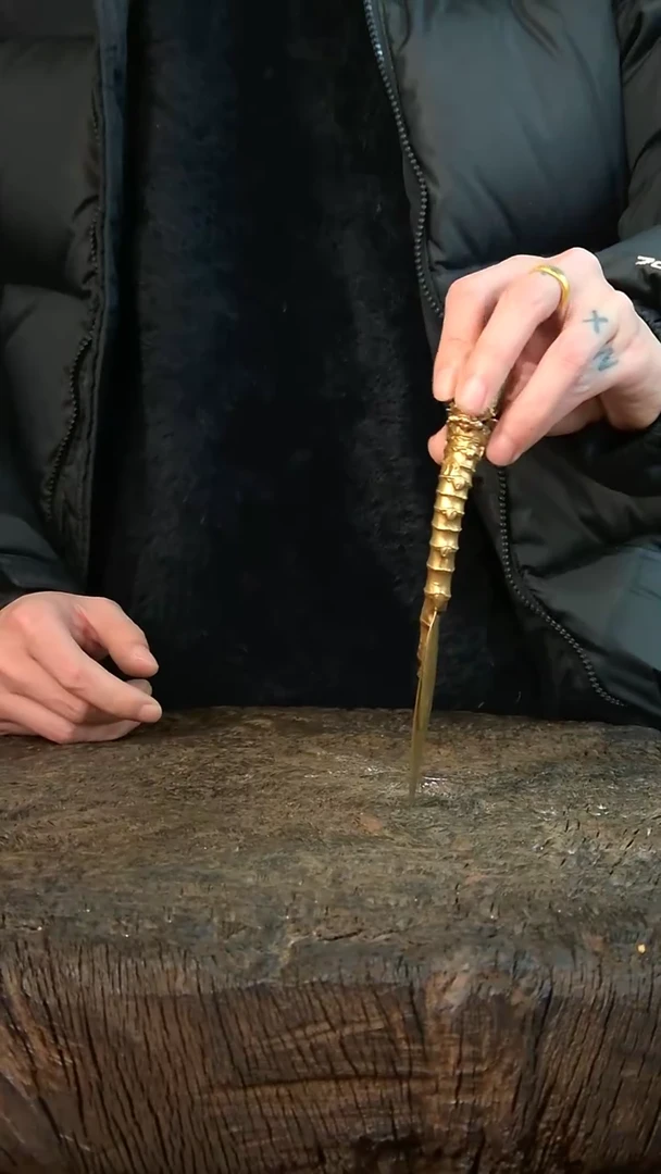 【闪购商品】黄铜茶刀