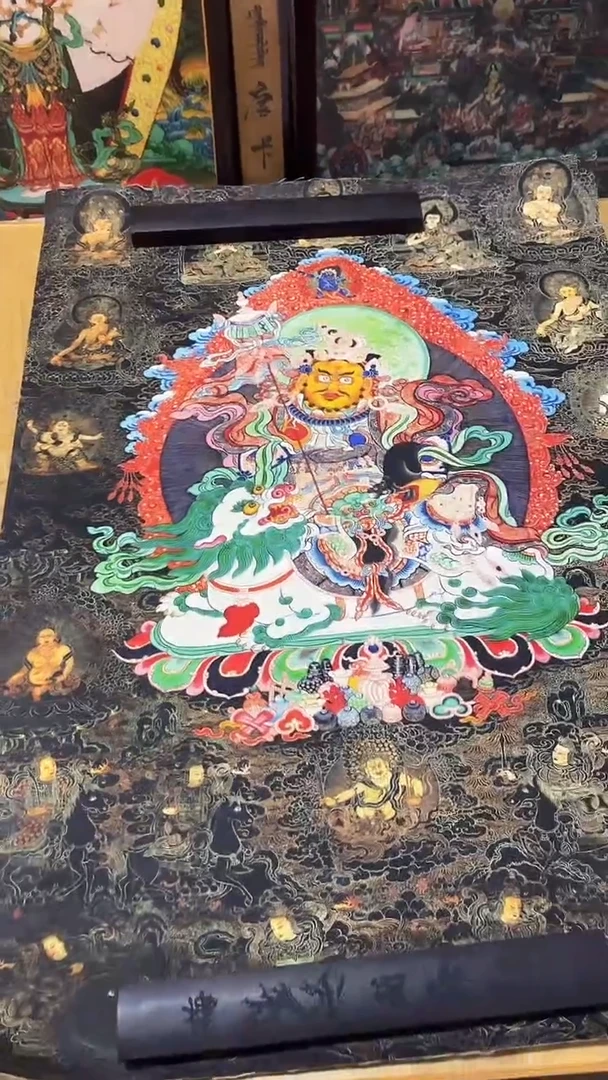 卷轴画卷轴画唐卡商品