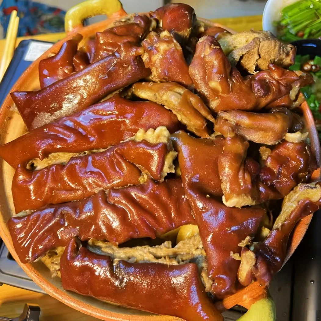 农家土特产 脆皮扣美食 靓货干锅 现煮现发 加热即食