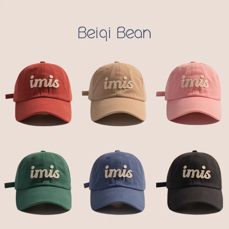 帽子春夏时尚百搭棒球帽男女宝宝婴儿亲子款户外出游遮阳鸭舌帽潮