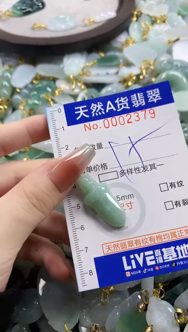 颈饰未镶嵌翡翠天然A货翡翠