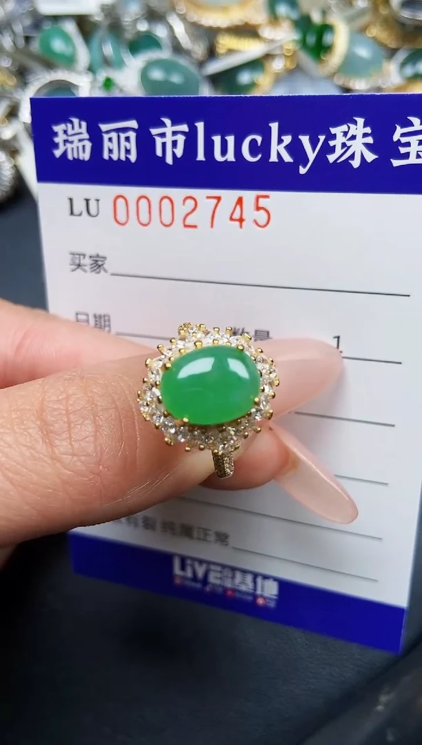 【闪购商品】翡翠颈饰银S925镶嵌2745