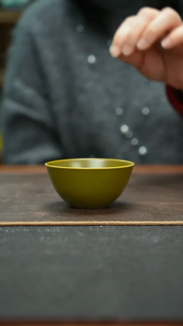 杯景德镇茶叶末缸杯