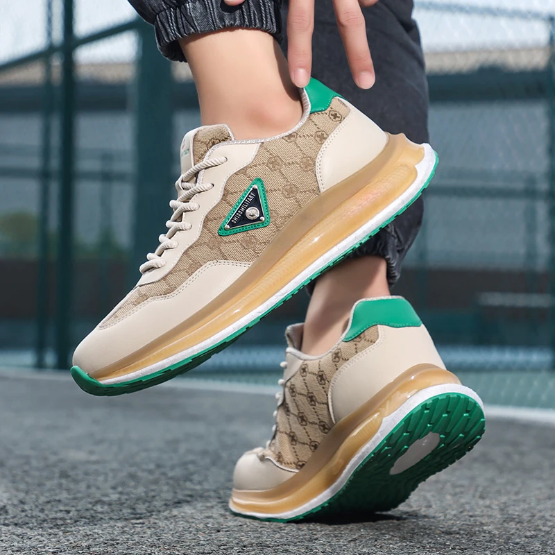 软底减震轻便男女同款休闲跑鞋5558【小猪2】2