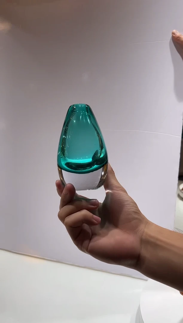 摆件巴比特美学 蓝色香薰瓶
