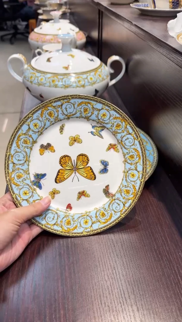 瓷片7.5英寸碟 微瑕 2个