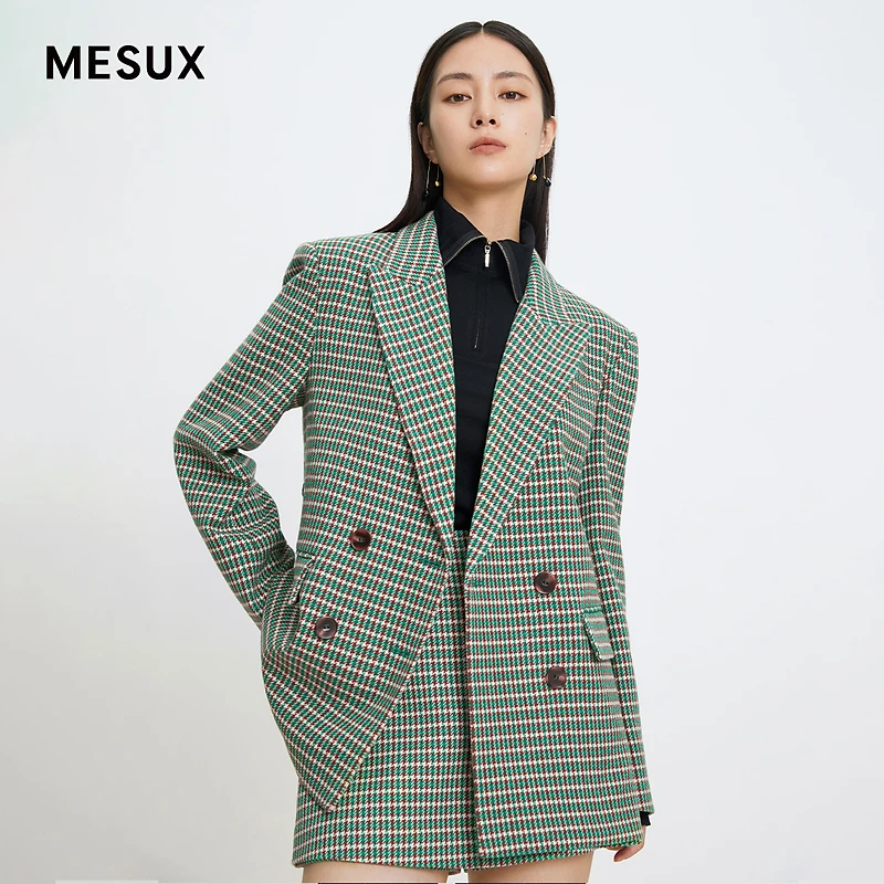 MESUX米岫休闲西装套装外套MKFUF307