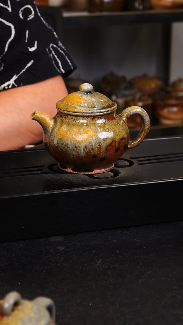 茶壶紫砂宜兴紫砂柴烧壶
