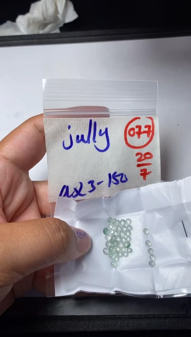 定制翡翠未镶嵌j***y缅甸天然翡翠A货77