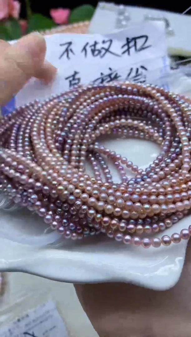 【闪购商品】淡水珍珠颈饰未镶嵌淡水珍珠项链多样性发其一