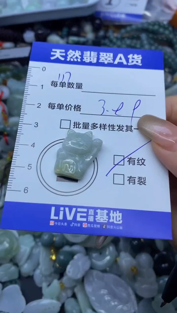 颈饰未镶嵌翡翠天然翡翠A货批量多样性发一件