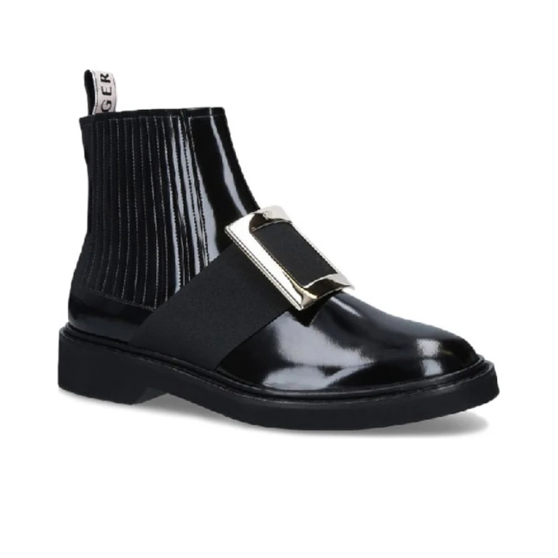 全新未使用 Roger Vivier/罗杰·维威耶 积分-288/汤/925179/靴子