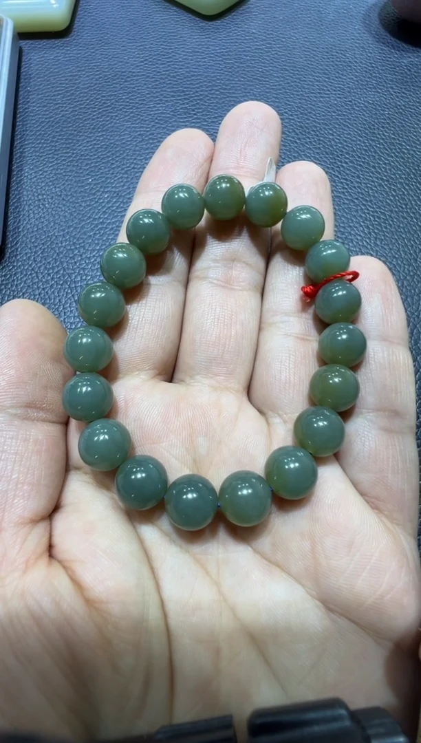 未镶嵌手串和田玉且末蓝手串（产地直发）