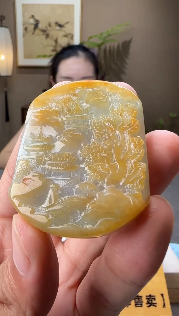 吊坠(不含链)未镶嵌翡翠AR@@60B7J18796