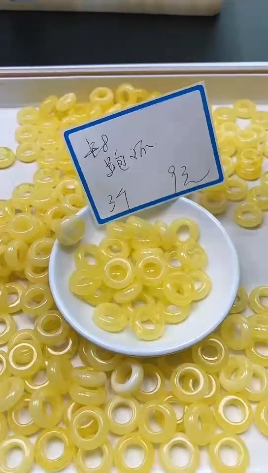 【闪购商品】未镶嵌蜜蜡裸石M222 蜜蜡 跑环3个9元