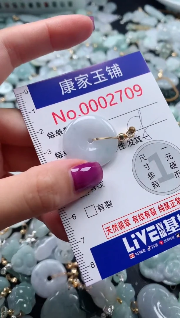 颈饰未镶嵌翡翠2709