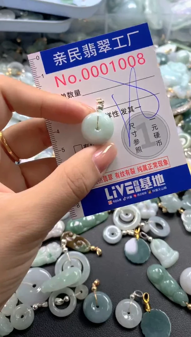 颈饰未镶嵌翡翠1008