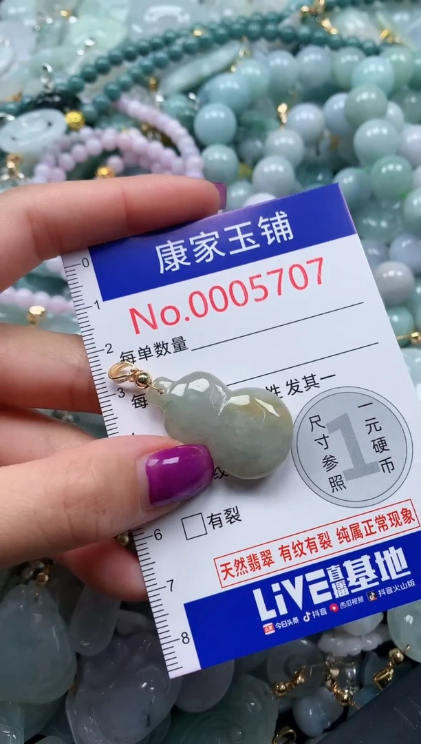 颈饰未镶嵌翡翠57070