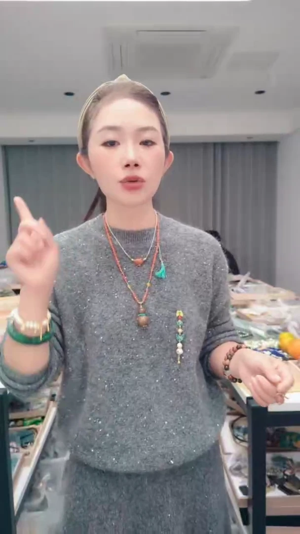 合金颈饰玛瑙/玉髓0443葫芦项链