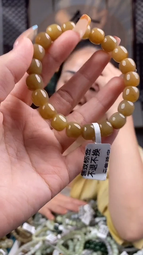 和田玉未镶嵌颈饰拍一发一