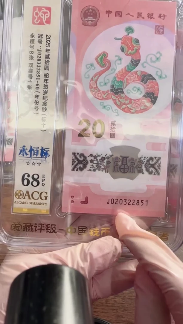 塑料2025蛇钞爱藏新标十啊啊啊