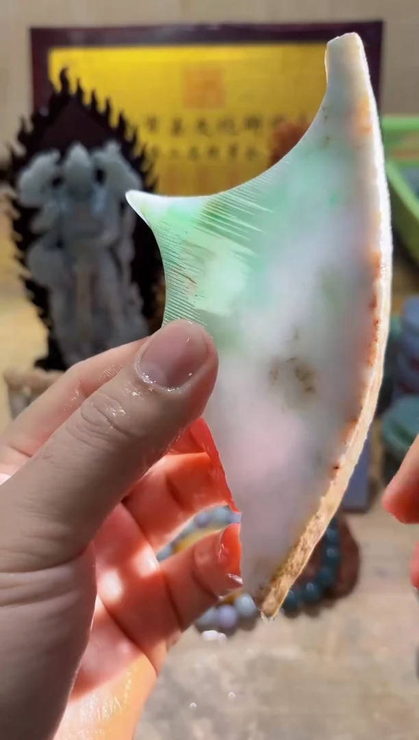 未镶嵌挂件翡翠A货常星6737