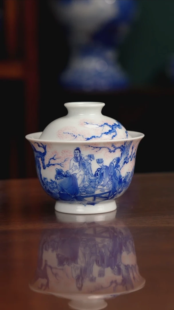 原九段画师沈燕鸿桃园三结义