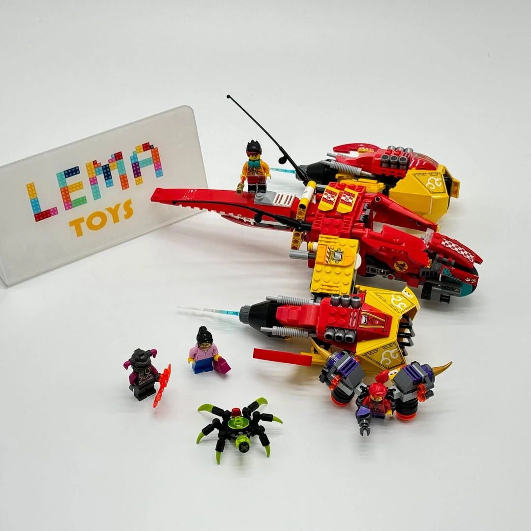 80008悟空小侠云霄战机积木套装（展品回盒）