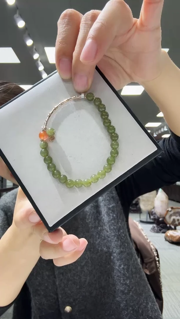 未镶嵌手链和田玉优0038 约5mm