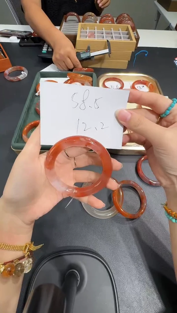 未镶嵌手镯南红玛瑙X0922-446-456