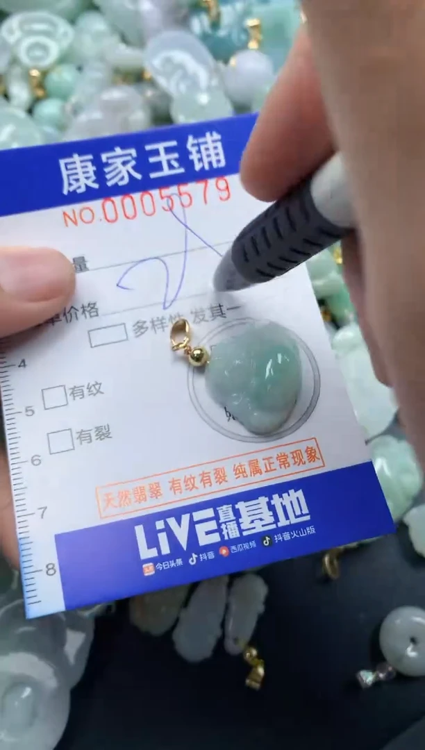 颈饰未镶嵌翡翠5579