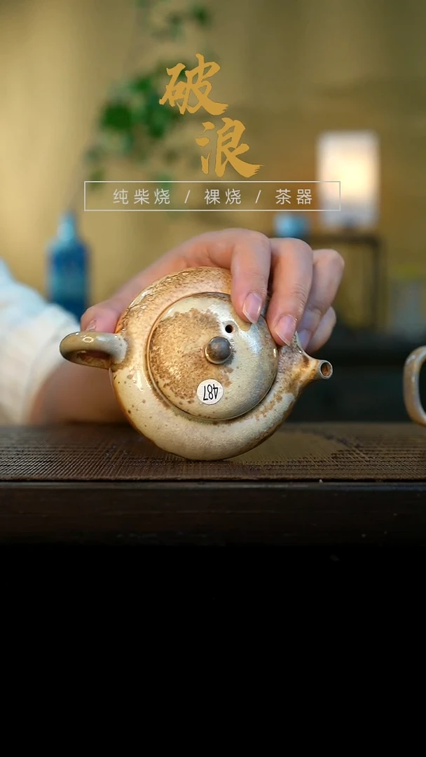壶487号容量120-130ML中白泥