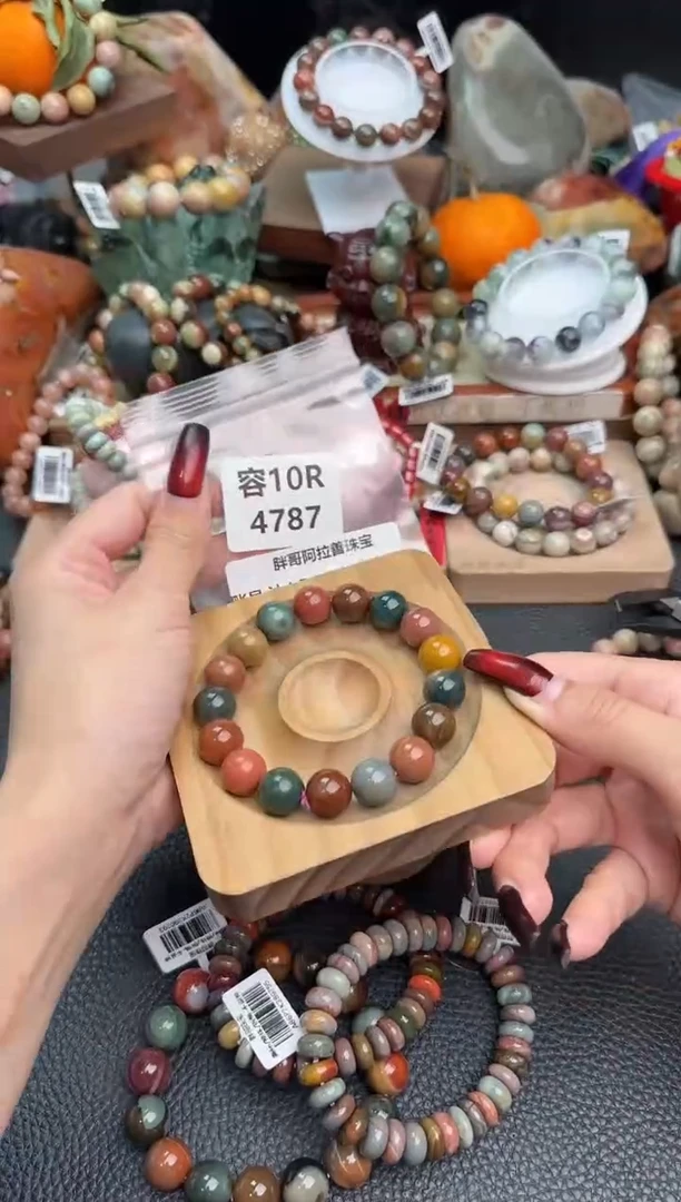 【闪购商品】石英质玉手链未镶嵌10R4787