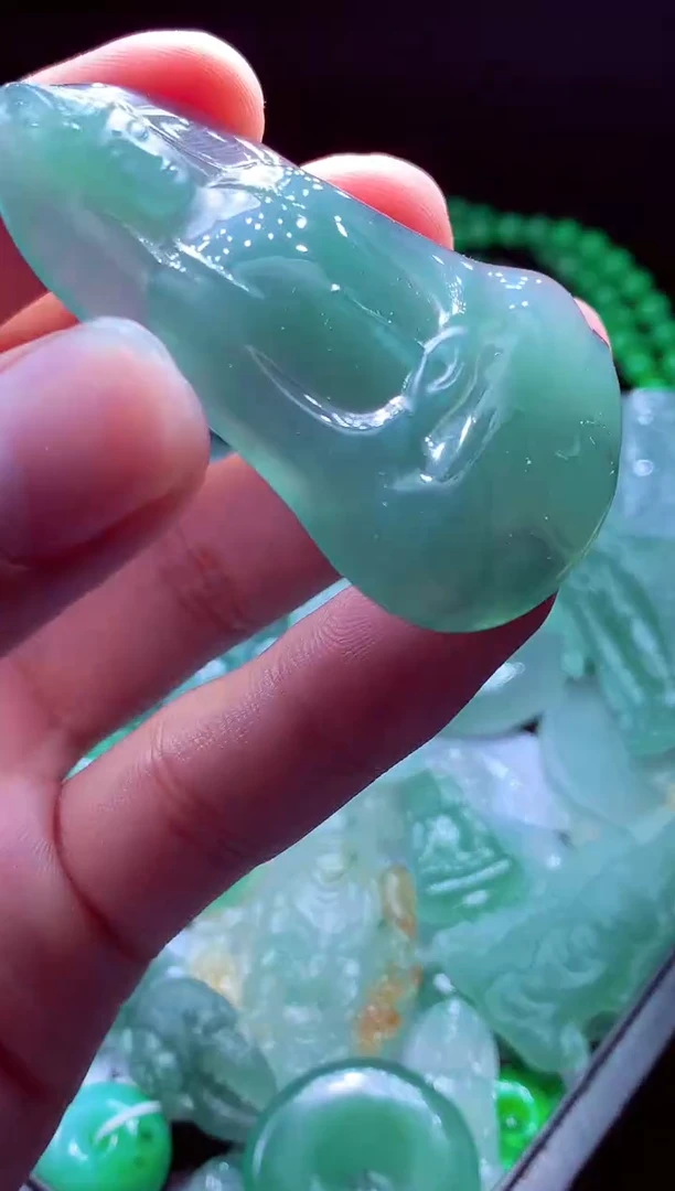 未镶嵌定制翡翠秀*#翡翠毛货定制
