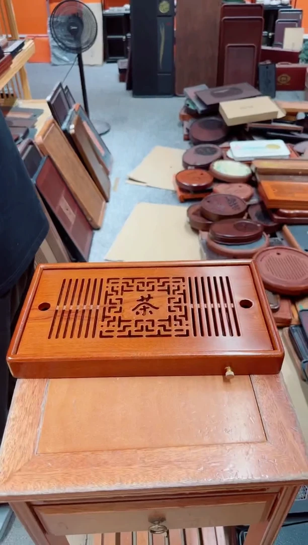 花梨木36*20茶盘