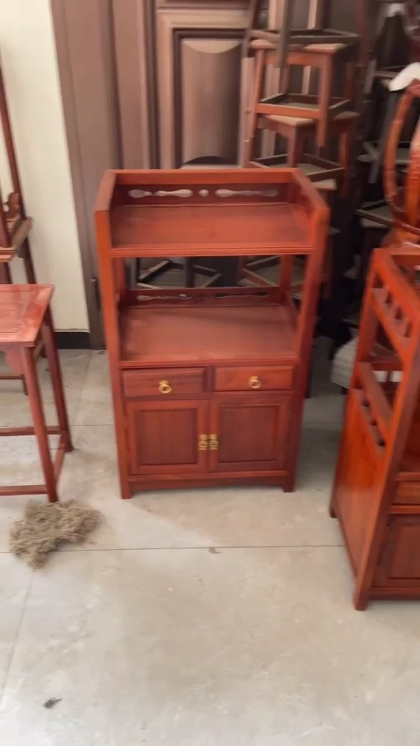 紫檀木类家具58*37*91茶水柜