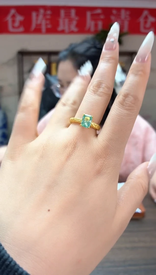 绿钻戒指HF967S88