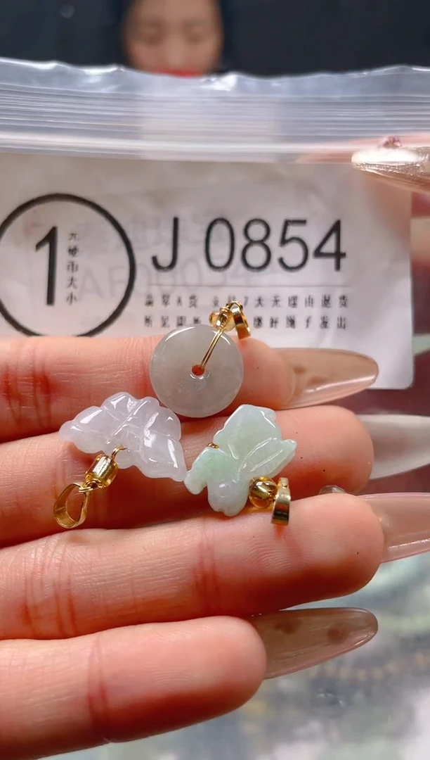 【闪购商品】翡翠颈饰未镶嵌/J/翡翠A货一图一物