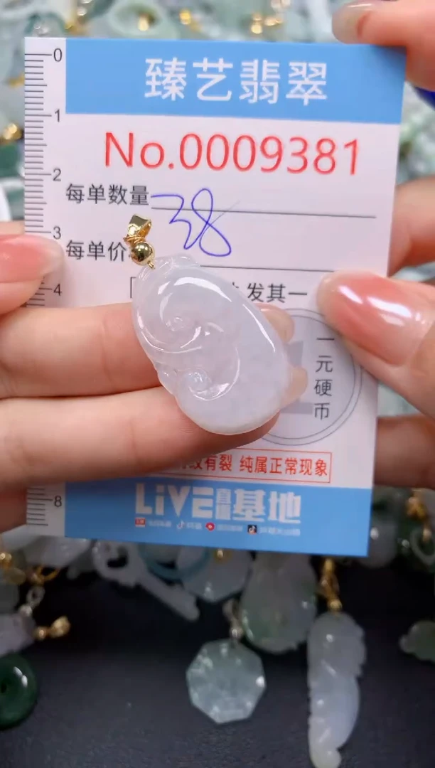 颈饰未镶嵌翡翠9381