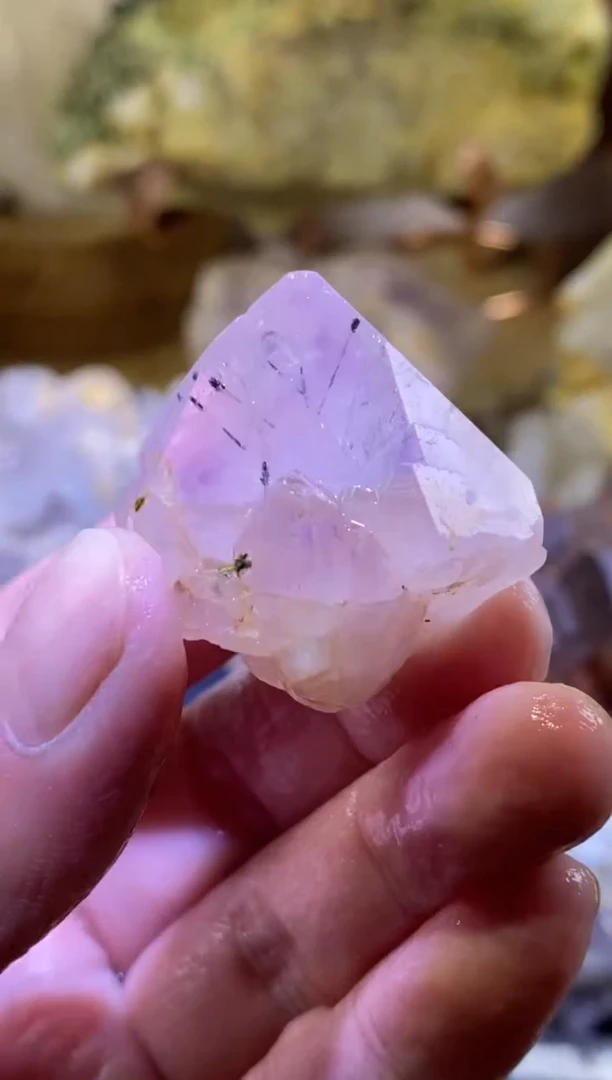未镶嵌珠宝半成品水晶101号四川美姑超七花园水晶
