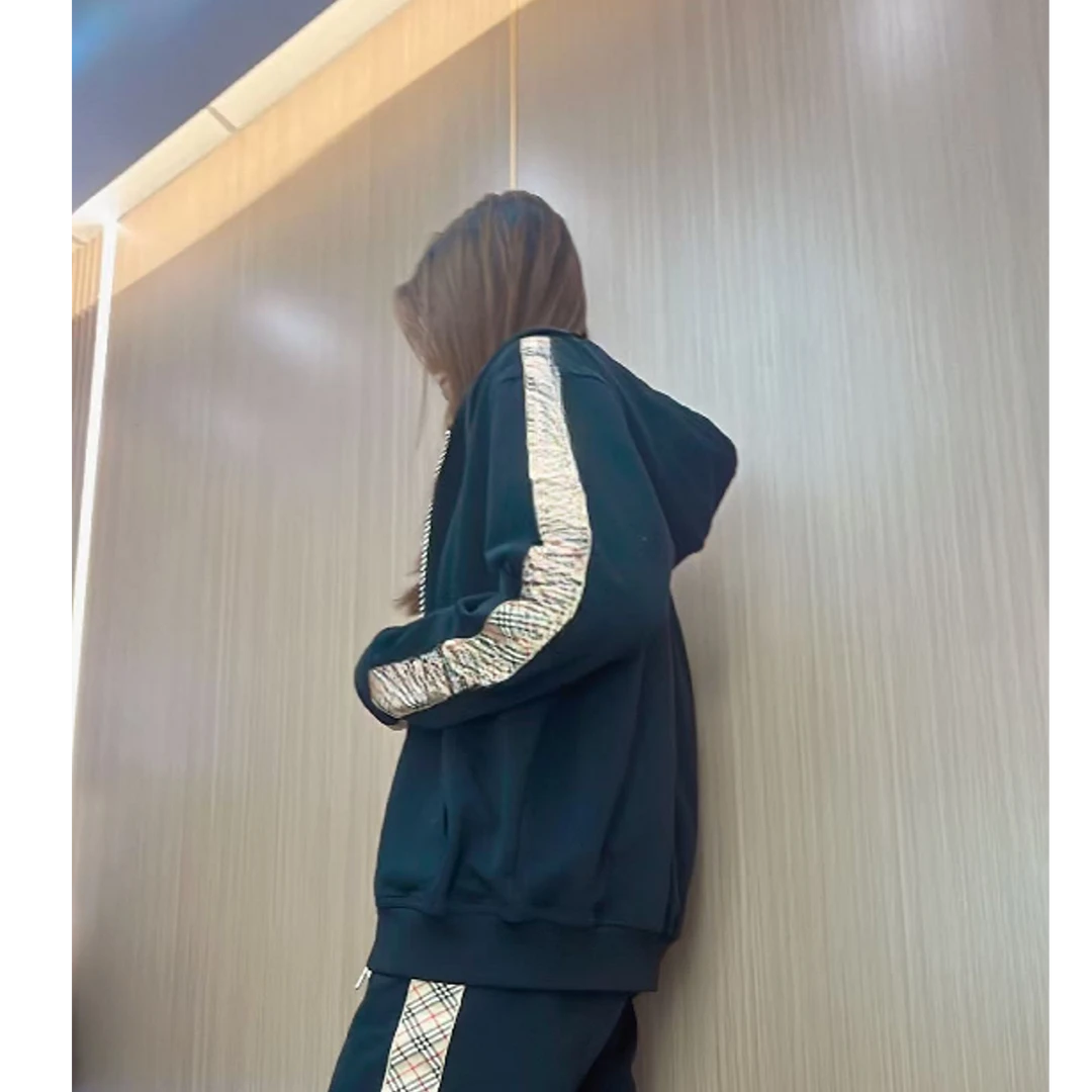 【YY】男女同款潮牌拉链连帽卫衣FJ77038