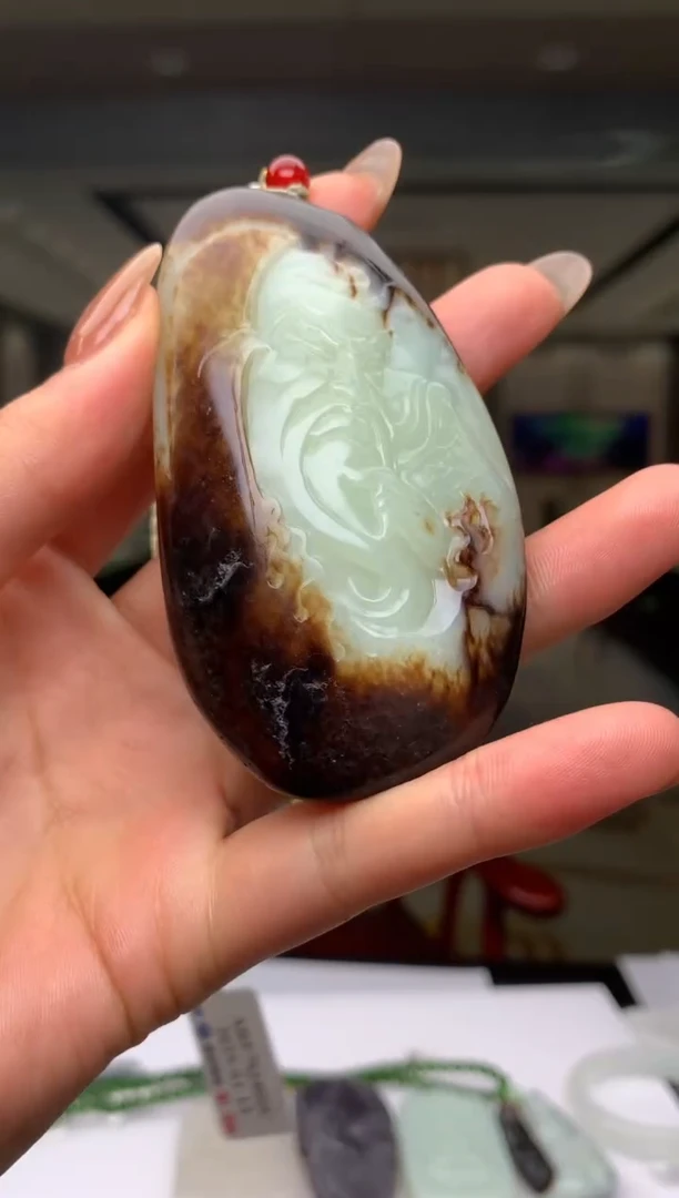 【闪购商品】定制和田玉Boss阳天然和田玉（拍一发一）