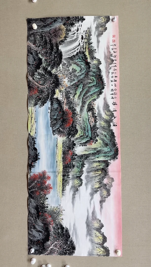 国画180*68 殷新建殷新建殷新建殷新建殷新建