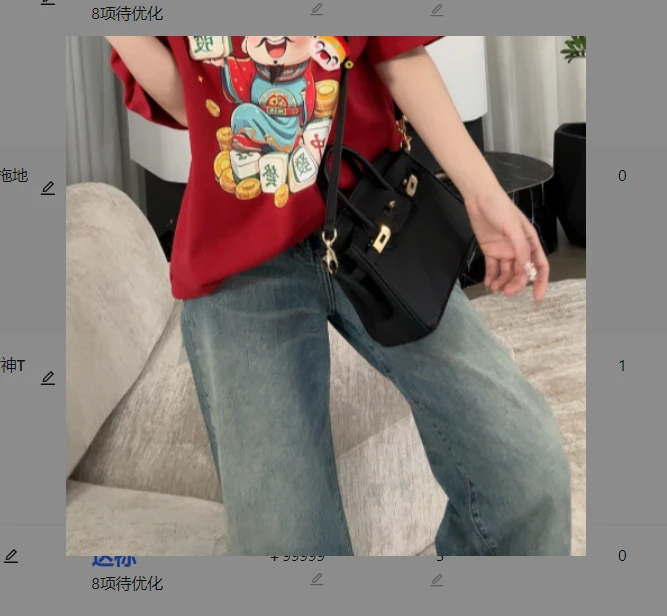 【牛仔裤】JL868905舒适做旧牛仔裤减龄710g长103 cm