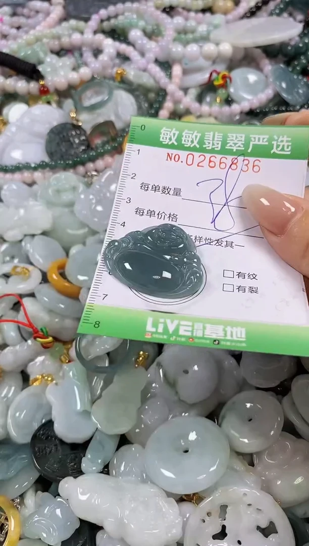 翡翠未镶嵌颈饰闪购0266836多样性发其一